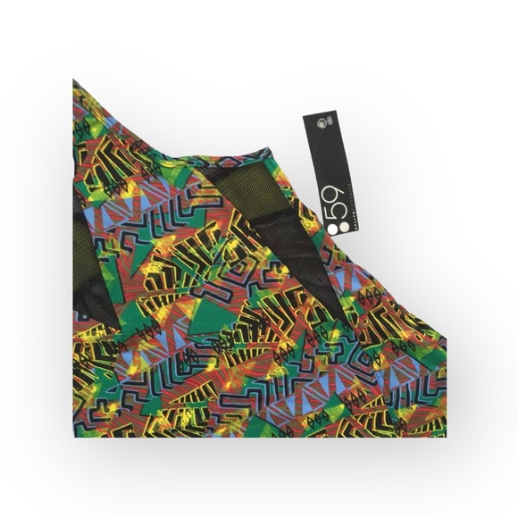 new Splits59 ϟ Sabrina Luxe Performance Tank Top ϟ Multicolor Utopia Print ϟ XS - Picture 8 of 16